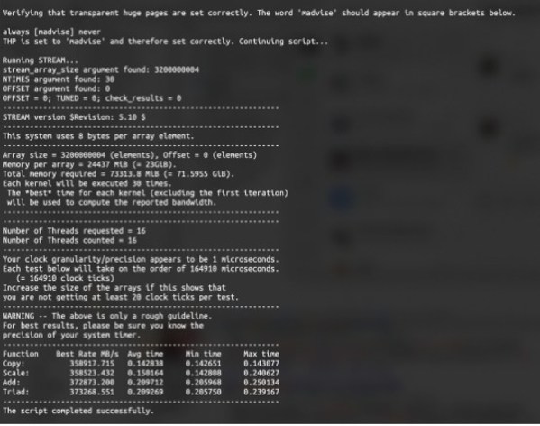 NF5468A5內(nèi)存帶寬測試結(jié)果 NF5468A5內(nèi)存帶寬測試結(jié)果
