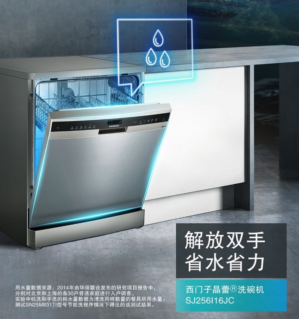 用水大戶成節(jié)水衛(wèi)士 西門子家電打造洗碗機(jī)
