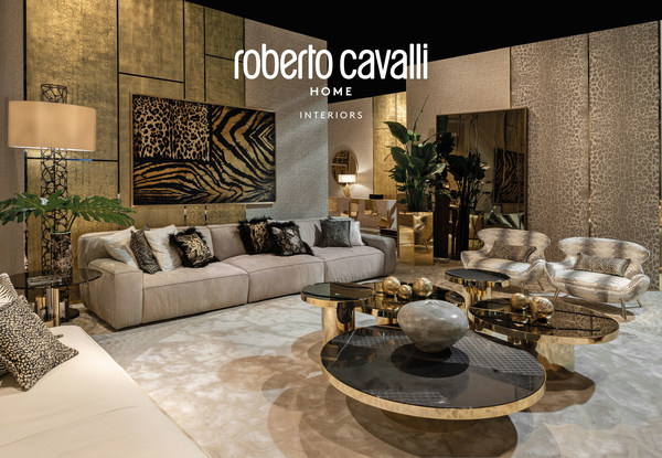 Roberto Cavalli Home Interiors–2022全新系列：Hamptons 沙發(fā)，Antigua 邊桌，Sahara 桌子和邊桌，Curacao 扶手椅