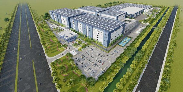 斯凱奇中國物流中心一二期效果圖