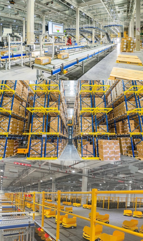 斯凱奇中國物流中心一期內(nèi)部設(shè)施