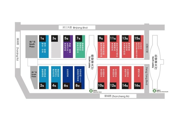 展館分布圖 展館分布圖