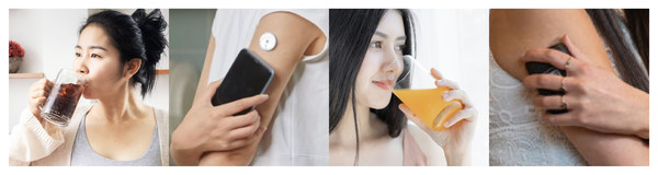 喝飲料后，用雅培瞬感掃一掃，測糖值