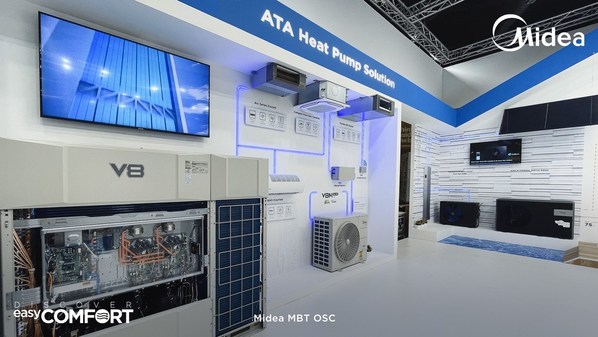美的樓宇科技首度亮相德國(guó)制冷與熱泵展，熱泵節(jié)能解決方案成焦點(diǎn)