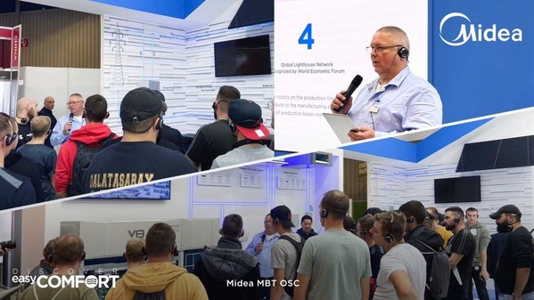 美的樓宇科技首度亮相德國(guó)制冷與熱泵展，熱泵節(jié)能解決方案成焦點(diǎn)