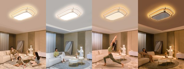 四大定制光配方隨心變換，滿足家中多樣化的場(chǎng)景需求