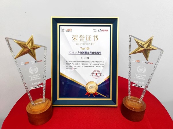 眾合云科及旗下51社保，分別榮獲“最具影響力人力資源品牌”綜合服務(wù)類(lèi)大獎(jiǎng)、“最具影響力人力資源品牌”人事外包類(lèi)大獎(jiǎng)并入圍“人力資源服務(wù)商百?gòu)?qiáng)榜單”