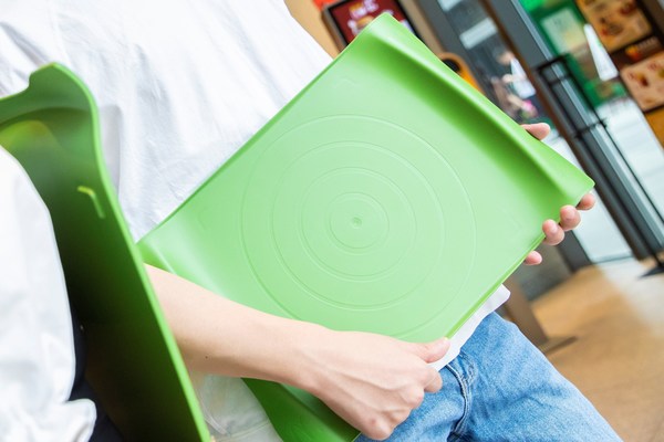 麥麥綠色餐盤(pán)