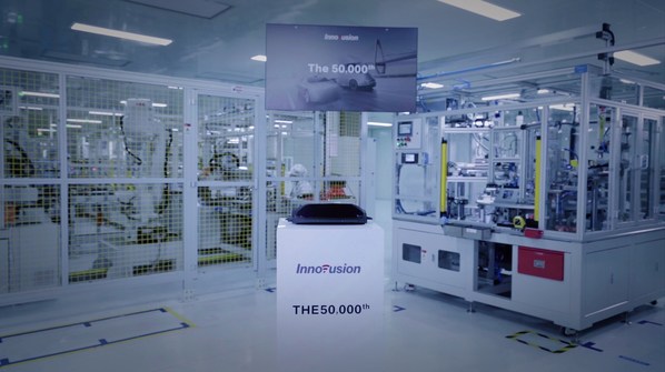 Innovusion第50000臺圖像級超遠距激光雷達