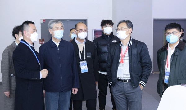 院士巡視趣鏈科技展臺(tái) 院士巡視趣鏈科技展臺(tái)