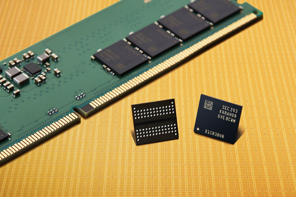 三星電子首款12納米級DDR5 DRAM 三星電子首款12納米級DDR5 DRAM