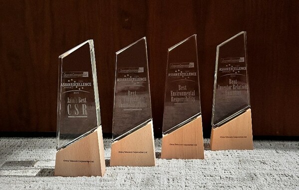 中國電信榮獲《Corporate Governance Asia》“亞洲最佳企業(yè)社會責(zé)任”等共四個獎項