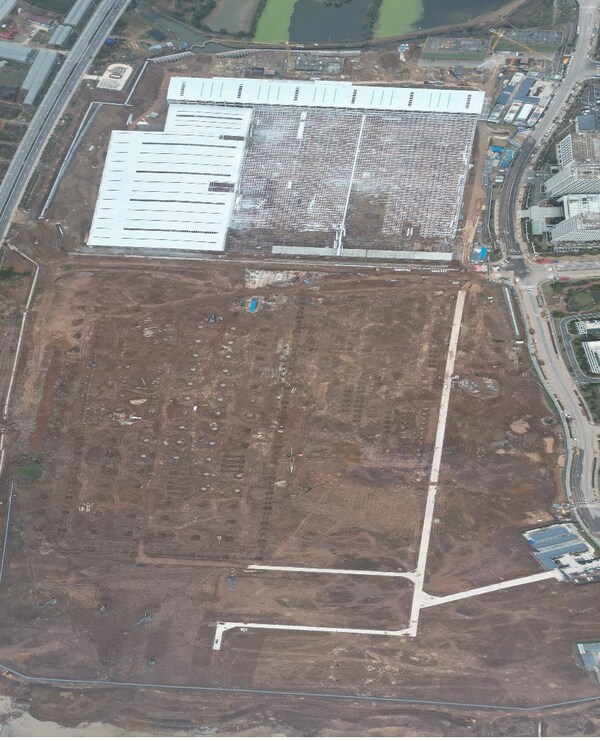 整體俯瞰，拍攝于2023年2月6日