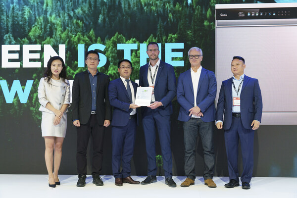 美的洗碗機(jī)7809X獲T&Uuml;V萊茵綠色產(chǎn)品標(biāo)識(shí)