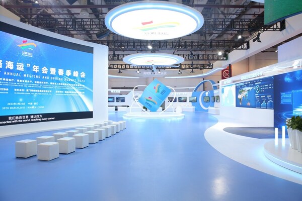 "絲路海運(yùn)"主題展館。