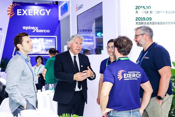 全球參展嘉賓蒞臨EXERGY展臺(tái)參觀交流 全球參展嘉賓蒞臨EXERGY展臺(tái)參觀交流