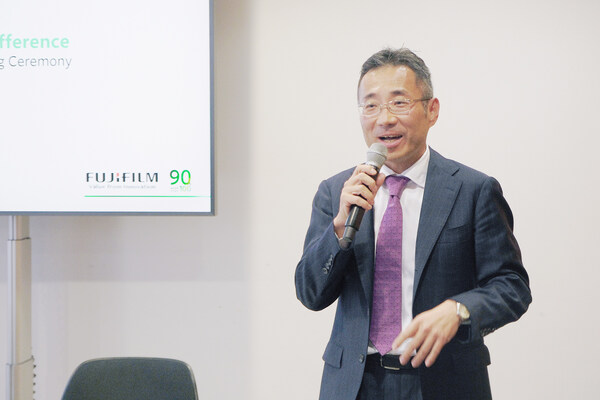 富士膠片商業(yè)創(chuàng)新東亞區(qū)執(zhí)行總經(jīng)理、富士膠片商業(yè)創(chuàng)新（中國）有限公司董事長兼總裁中村達也