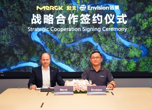 默克中國與遠景簽署合作備忘錄，推動實現(xiàn)可持續(xù)發(fā)展承諾
