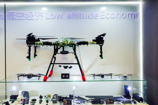 展會現(xiàn)場展出許多新興領域展品。