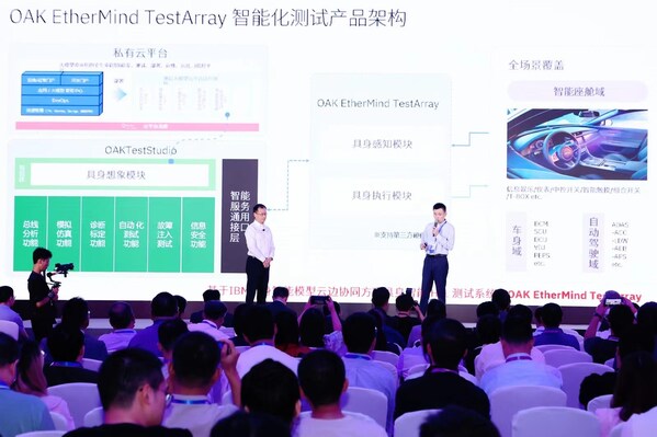 （從左至右）IBM大中華區(qū)專家實(shí)驗(yàn)室總經(jīng)理魏永明、橡豫智能首席技術(shù)官霍偉