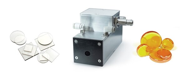 圖：Coherent高意為EUV光刻工具提供眾多光學(xué)元件，包括金剛石窗口、CdTe激光調(diào)制器和ZnSe激光光學(xué)元件。