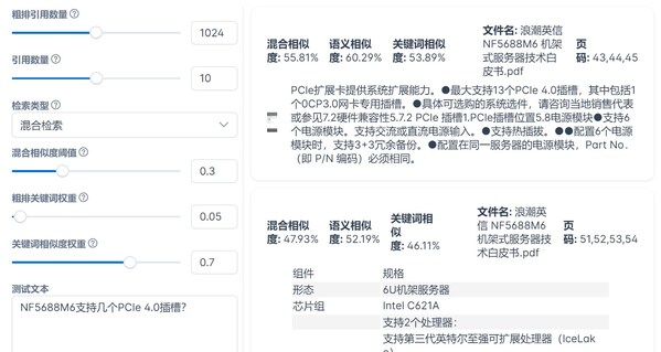 知識(shí)庫(kù)檢索配置測(cè)試 知識(shí)庫(kù)檢索配置測(cè)試