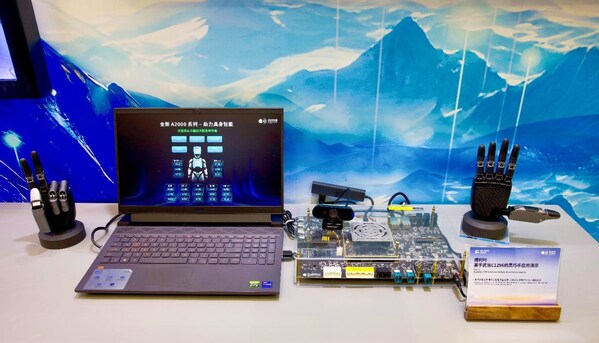 基于武當(dāng)C1296芯片的通用人形機器人“靈巧手”應(yīng)用演示