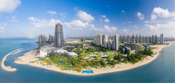 森林城市島一鳥(niǎo)瞰