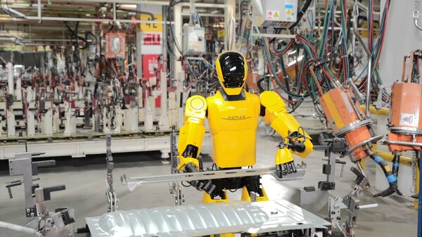 開普勒K2“大黃蜂”機(jī)器人在上汽通用完成實(shí)景實(shí)訓(xùn)，加速工業(yè)場景落地布局