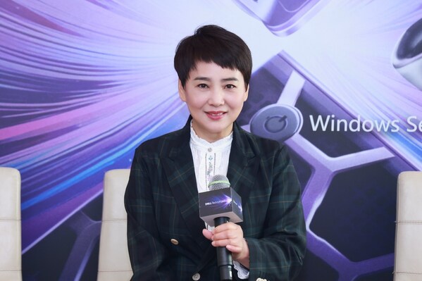 戴爾科技集團(tuán)全球副總裁、中國區(qū)渠道銷售部總經(jīng)理桃樂姍