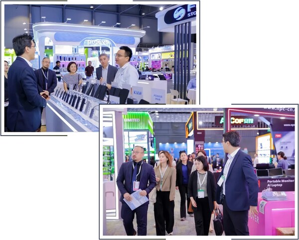 寶安區(qū)商務(wù)局領(lǐng)導參觀環(huán)球資源香港電子展 寶安區(qū)商務(wù)局領(lǐng)導參觀環(huán)球資源香港電子展