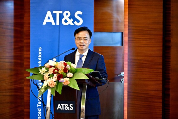 奧特斯中國(guó)區(qū)董事會(huì)主席朱津平介紹中國(guó)業(yè)務(wù)發(fā)展 奧特斯中國(guó)區(qū)董事會(huì)主席朱津平介紹中國(guó)業(yè)務(wù)發(fā)展