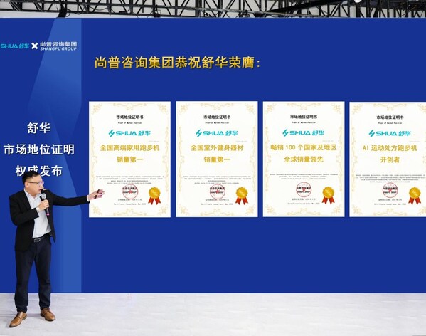 舒華體育AI矩陣新品閃耀2025中國體博會