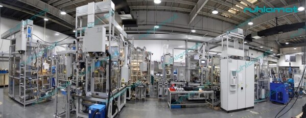 底盤系統(tǒng)汽車零部件自動(dòng)化產(chǎn)線2