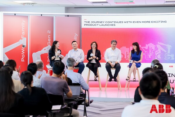 ABB機(jī)器人在上海超級工廠舉辦新品發(fā)布會，并舉辦圓桌論壇