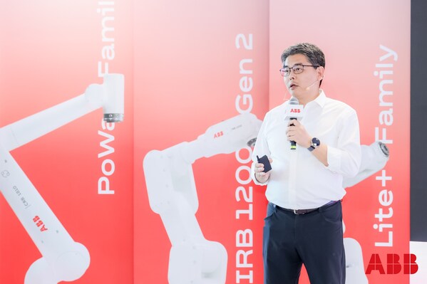 ABB集團(tuán)高級副總裁、機(jī)器人中國區(qū)總裁韓晨