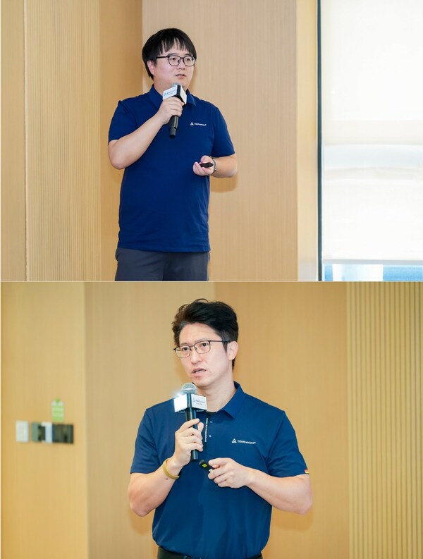 講師丁少培與曹元晟 講師丁少培與曹元晟