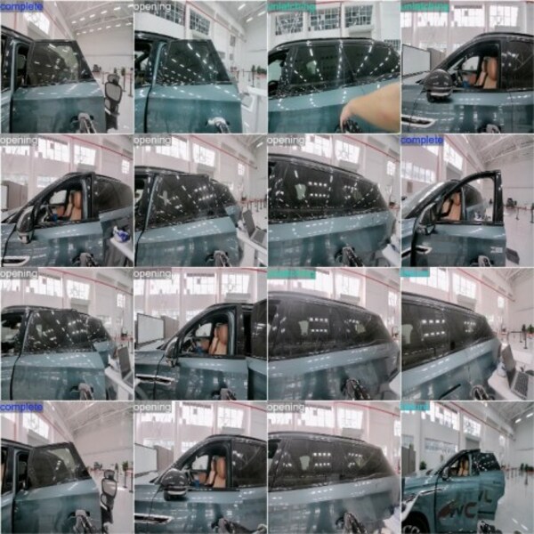 機(jī)器人墨茵使用VLM模型和廣角攝像頭實(shí)時(shí)判斷車門打開(kāi)狀態(tài)