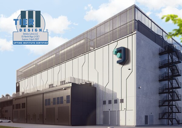 Delska在拉脫維亞新建的10兆瓦數(shù)據(jù)中心獲得Tier III設(shè)計(jì)認(rèn)證