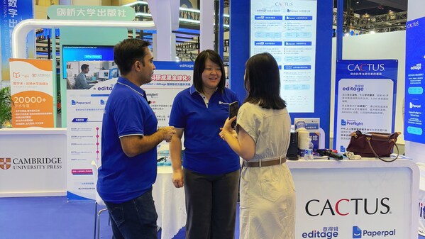 CACTUS中國(guó)區(qū)副總經(jīng)理蔡莉琴女士與Shah先生接受《中國(guó)新聞出版廣電報(bào)》專訪