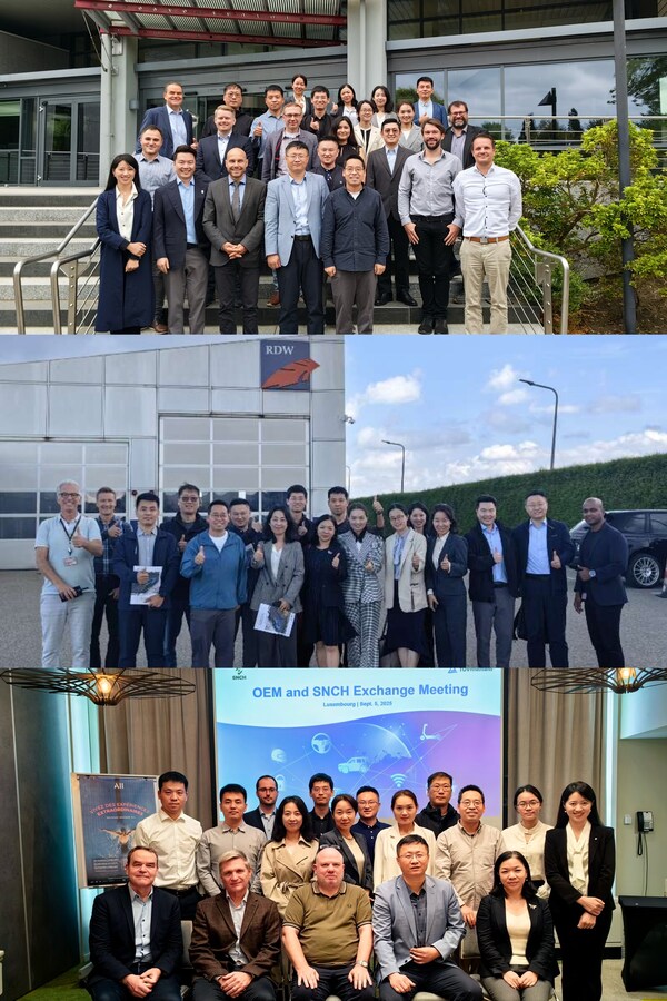考察團(tuán)拜訪KBA、RDW和SNCH