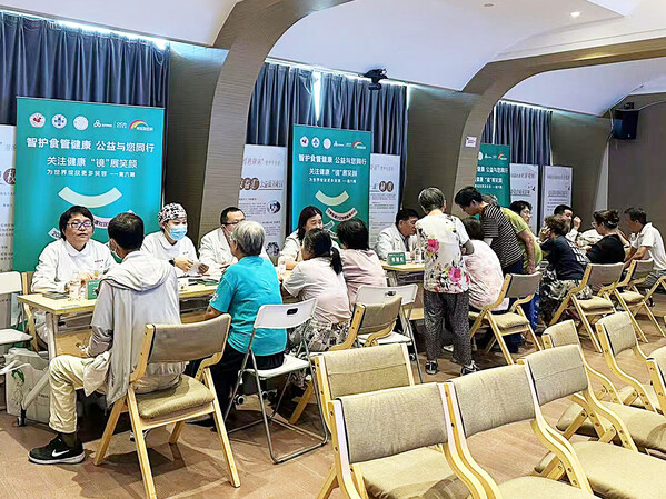 健康咨詢現(xiàn)場