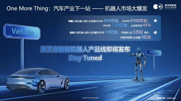 智能汽車+機(jī)器人雙線布局，黑芝麻智能錨定端側(cè)AI芯片創(chuàng)新