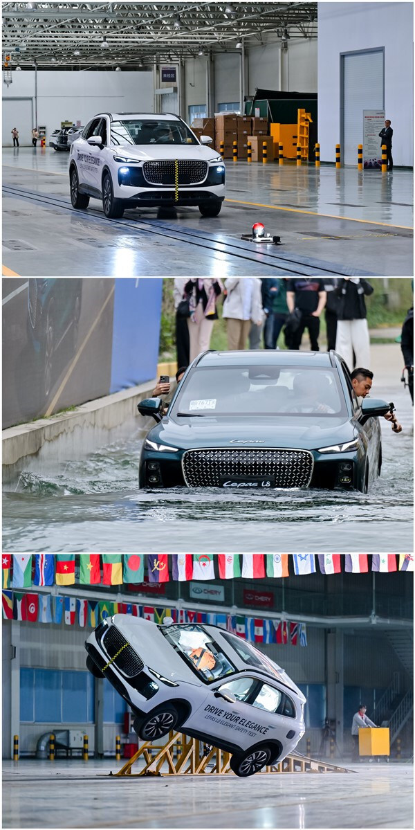 LEPAS首次公開(kāi)舉辦安全試驗(yàn)，以安全定義“優(yōu)雅出行”