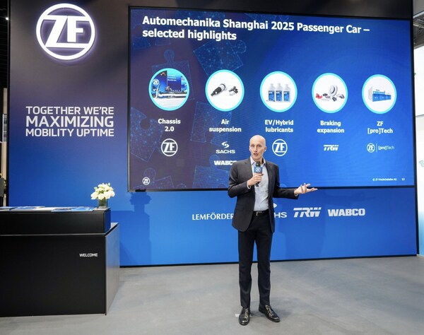 圖：采埃孚售后全球乘用車事業(yè)線負(fù)責(zé)人馬克斯?維蒂希（Markus Wittig）