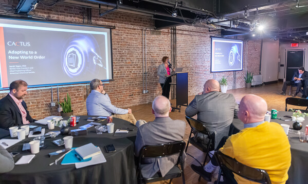 美國化學(xué)學(xué)會(huì)（American Chemical Society，ACS）Sarah Tegen博士發(fā)表講話