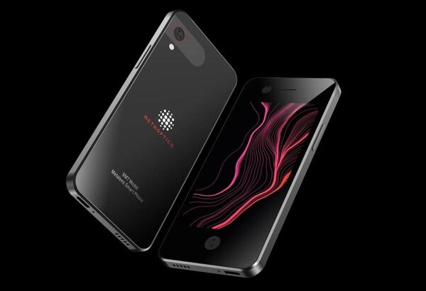 來源：MetaOptics Ltd自行設(shè)計(jì)的5G移動(dòng)智慧型手機(jī)展示圖