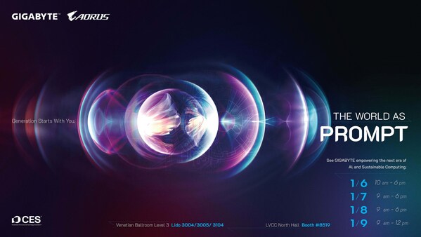 技嘉在CES 2026以沉浸式、參與式體驗(yàn)重新定義人智交互