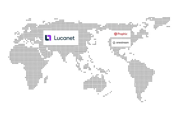 /圖片信息：Lucanet藍(lán)科市場(chǎng)覆蓋歐洲、大中華區(qū)、東南亞等區(qū)域，Prophix覆蓋加拿大市場(chǎng)，OneStream覆蓋北美、東南亞市場(chǎng)/