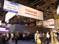 東芝展臺 圖片-東芝展臺